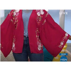 Diane Gilman DG2 Embroidered Kimono 645-041